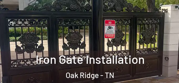  Iron Gate Installation Oak Ridge - TN